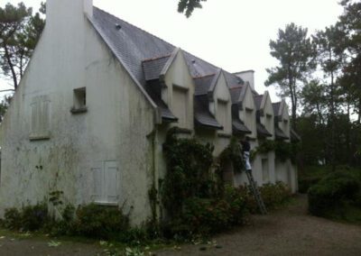 Ravalement de façade sur Plabennec